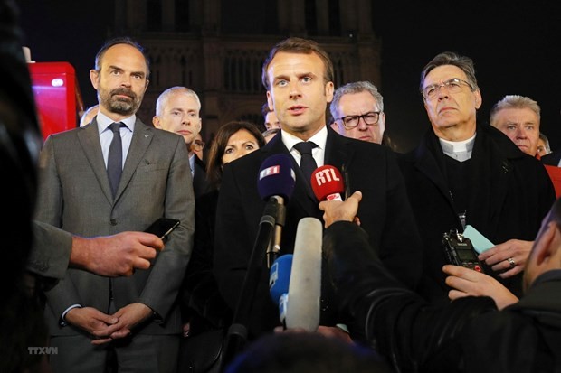 Macron’s popularity still weak after Notre-Dame fire - ảnh 1