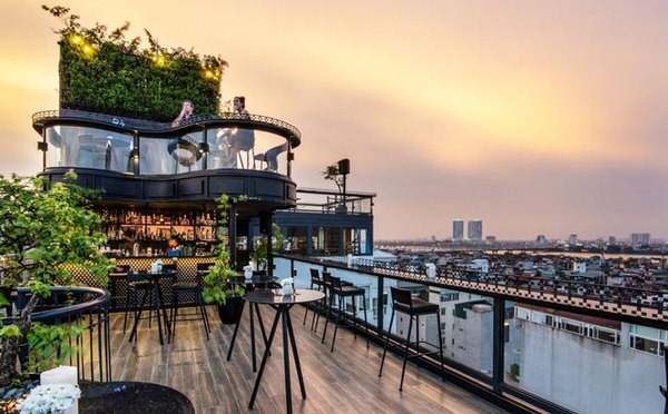 Hanoi has four hotels with rooftops listed in world's Top 25 - ảnh 1