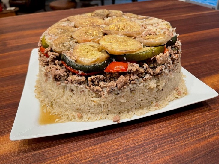 Maqluba-Palestinian traditional dish - ảnh 1