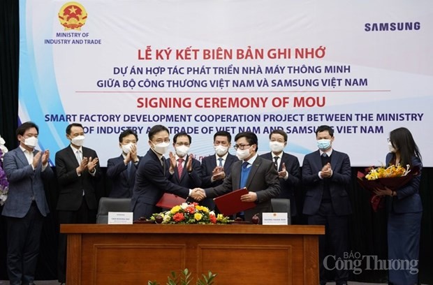 Samsung Vietnam supports smart factory development - ảnh 1