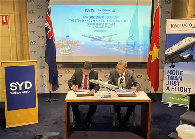 Bamboo Airways to launch direct HCM City-Sydney flight - ảnh 1