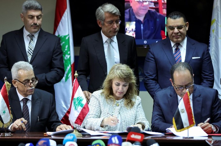 Lebanon, Syria, Egypt sign gas import agreement - ảnh 1