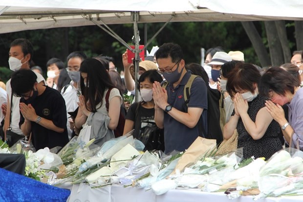 World leaders and the Japanese people bid farewell to late PM Abe Shinzo - ảnh 1