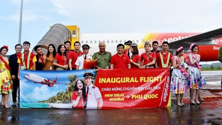 Phu Quoc welcomes first direct flight from India  - ảnh 1