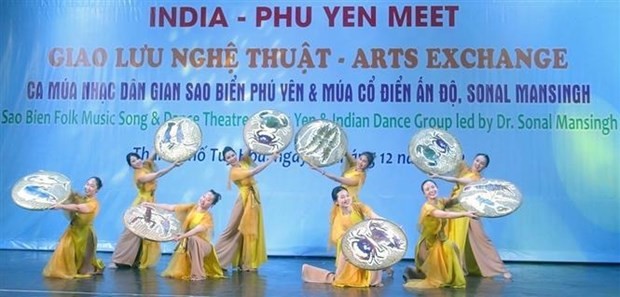 Classical Indian dances performed in Phu Yen province - ảnh 1