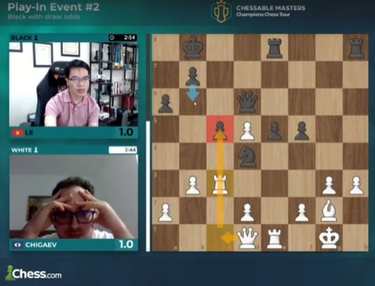 Quang Liem qualifies for Chessable Masters’s Division I - ảnh 1