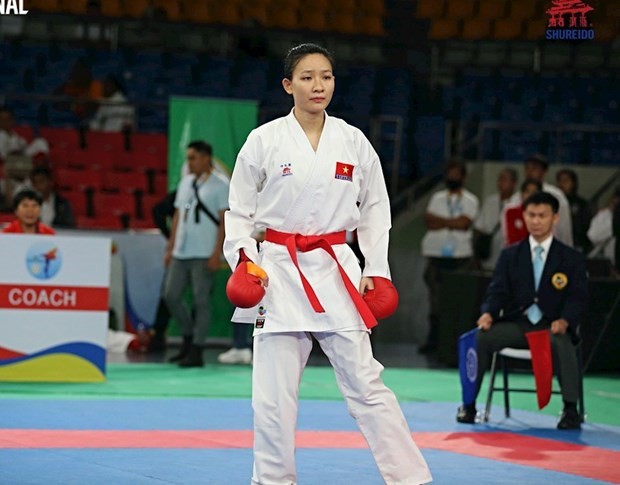 Vietnam tops Southeast Asian Karate Championships - ảnh 1