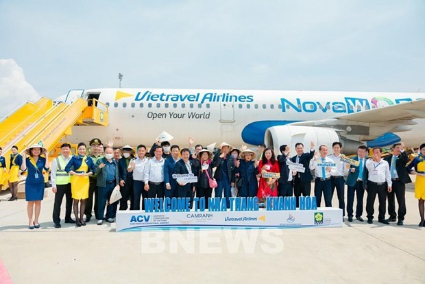 Vietravel Airlines runs first charter flight from Daegu to Khanh Hoa - ảnh 1