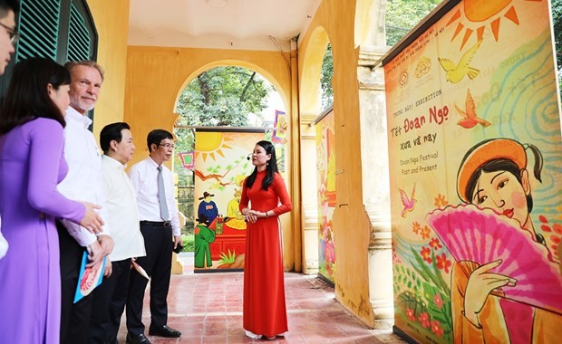 Traditional celebration of Doan Ngo festival to be reenacted - ảnh 1