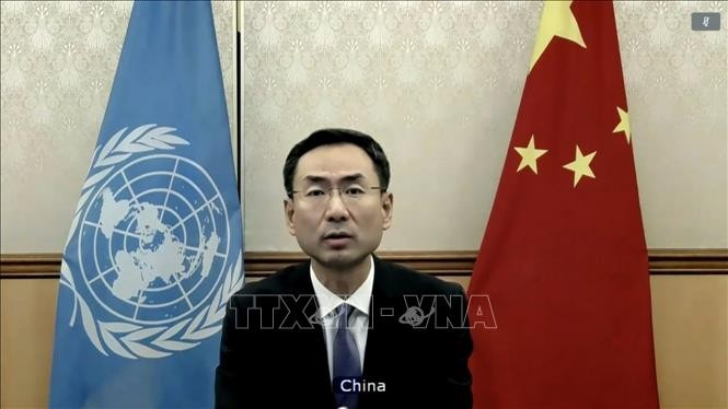 Chinese envoy to UN urges transition to peace mechanism to settle Korean Peninsula issue - ảnh 1