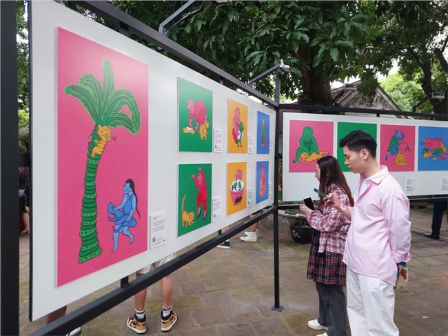 Art exhibition preserves national cultural identity - ảnh 1