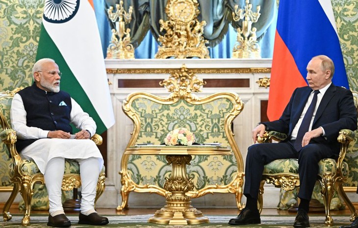President Putin commends strategic partnership with India - ảnh 1