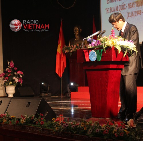 สหภาพแรงงานและสถานีวิทยุเวียดนามปฏิบัติคำเรียกร้องแข่งขันรักชาติของประธานโฮจิมินห์ - ảnh 1
