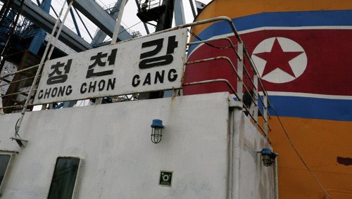 สหประชาชาติจะสอบสวนเหตุเรือของสาธารณรัฐประชาธิปไตยประชาชนเกาหลีถูกปานามาจับกุม - ảnh 1
