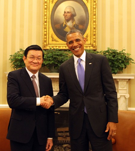 เวียดนามและสหรัฐสถาปนาความสัมพันธ์หุ้นส่วนในทุกด้าน - ảnh 1