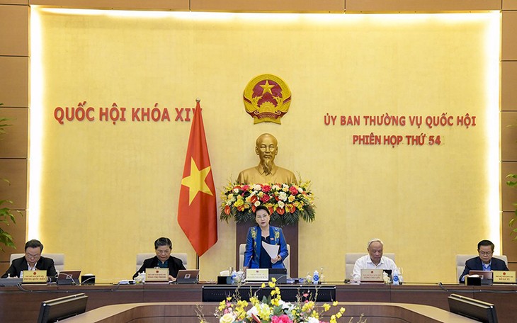Завершилось 54-е заседание Постоянного комитета Национального собрания Вьетнама - ảnh 1