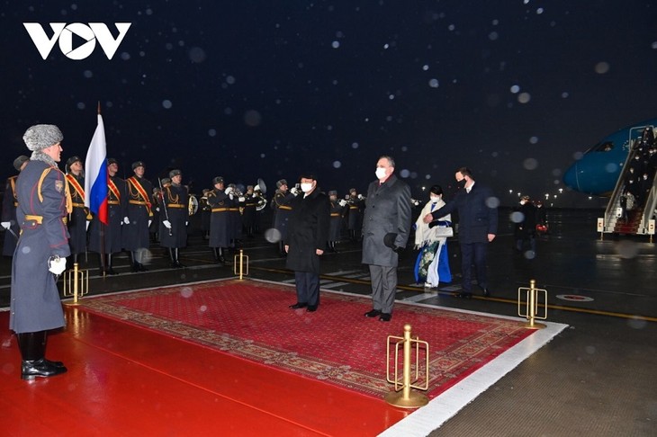 Президент Вьетнама начал официальный визит в Россию - ảnh 1