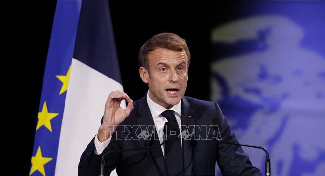 Президент Франции желает активизировать переговоры в нормандском формате - ảnh 1