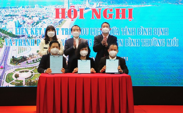 Ханой сотрудничает с провинцией Биньдинь в развитии туризма - ảnh 1