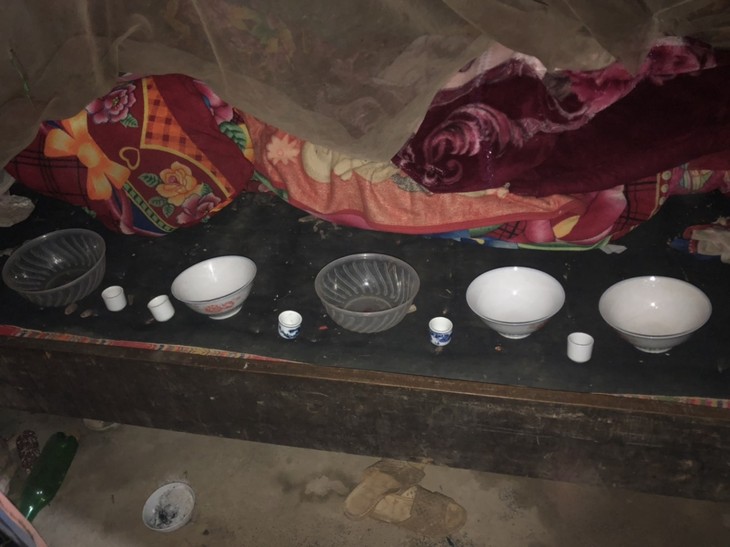 Обряд новогоднего жертвоприношения богам у монгов из провинции Шонла - ảnh 1