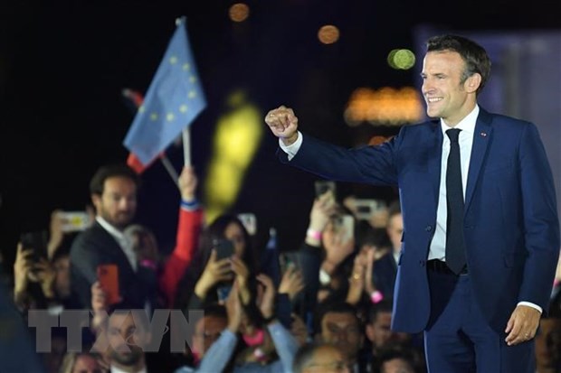 Франция и Европа приветствуют переизбрание Эммануэля Макрона президентом  - ảnh 1