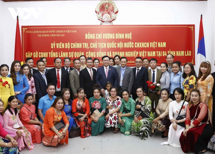 Toàn cảnh chuyến thăm chính thức CHDCND Lào của Chủ tịch Quốc hội Vương Đình Huệ - ảnh 17