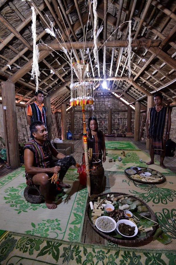 Уникальная церемония побратимства народности Мнонг в Даклаке - ảnh 1