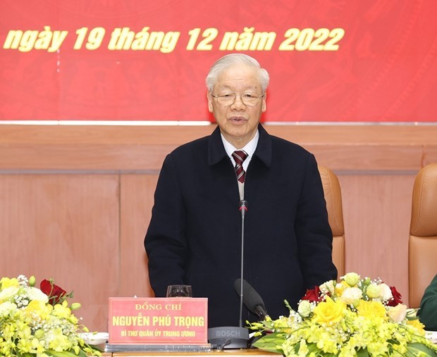 Генсек ЦК КПВ Нгуен Фу Чонг: Необходимо сохранение независимости, суверенитета, единства и территориальной целостности Отечества  - ảnh 1