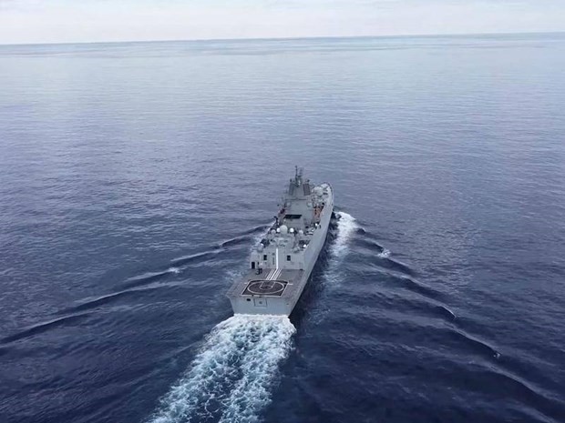 Россия, Китай и Иран завершили военно-морские учения «Морской пояс безопасности – 2023» - ảnh 1