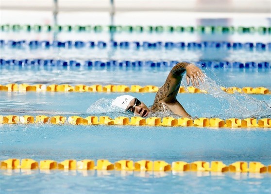 Сборная Вьетнама по плаванию побила рекорд ЮВА в первый день 12-х Паралимпийских игр АСЕАН - ảnh 1