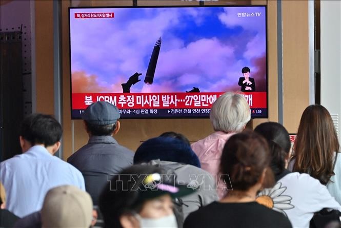 Спецпосланники РК, США и Японии обсудили по телефону ракетный пуск КНДР - ảnh 1