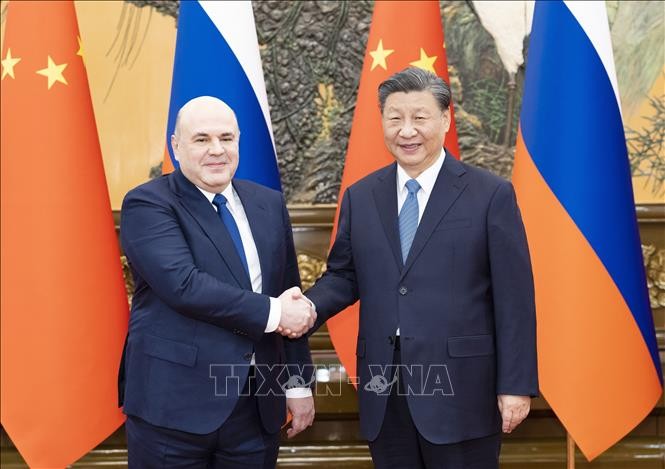 Председатель КНР заявил о необходимости углубления сотрудничества с РФ в торгово-экономической и энергетической сферах - ảnh 1