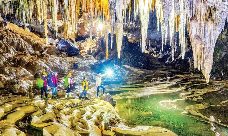 Система пещер Пу Шам Кап на западной части Северного Вьетнама  - ảnh 1