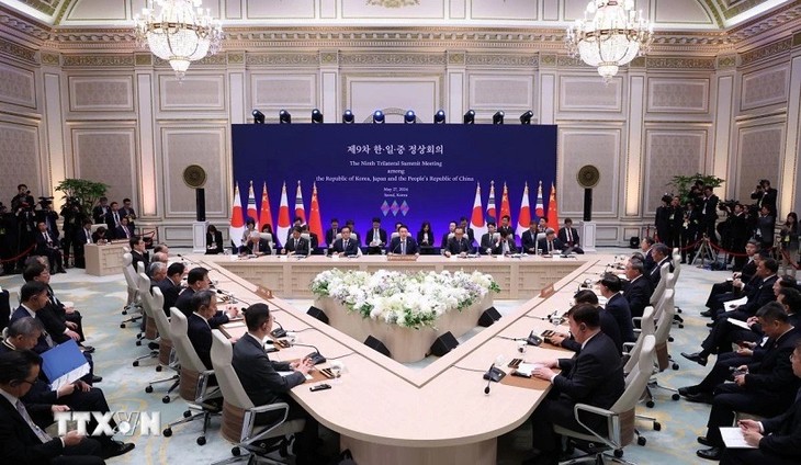 Саммит Южной Кореи, Японии и Китая укрепляет сотрудничество в Северо-Восточной Азии - ảnh 1