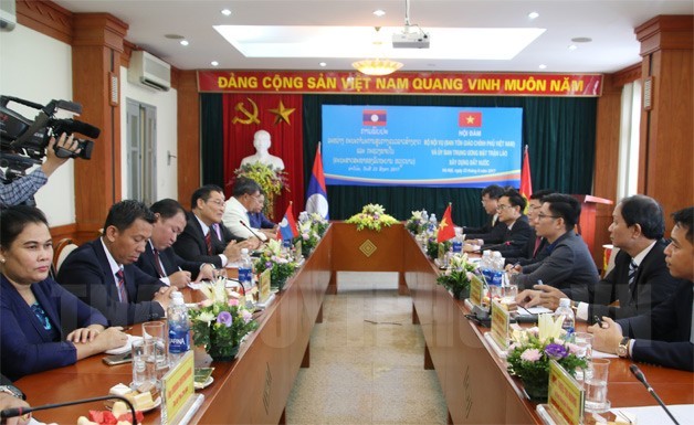 Chính phủ Việt Nam tạo điều kiện cho hoạt động hợp tác về tôn giáo giữa Việt Nam và Lào - ảnh 1