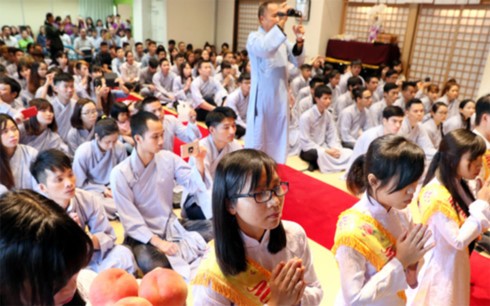 Phật tử Việt Nam tại Kitakyushu, Nhật Bản có nơi sinh hoạt tâm linh mới - ảnh 1