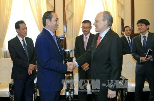Đại sứ Cộng hòa Đông Uruguay chào kết thúc nhiệm kỳ công tác - ảnh 1