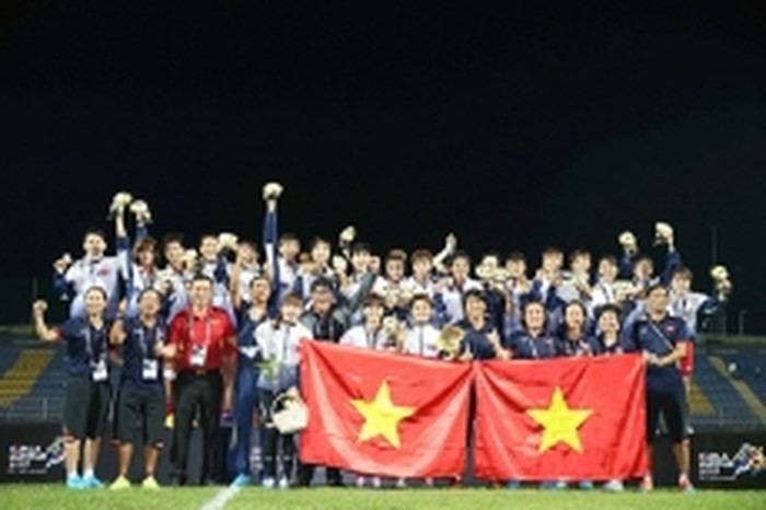 Đội tuyển bóng đá nữ Việt Nam phấn đáu đạt thành tích cao tại Giải cô địch bóng đá nữ Châu Á - ảnh 1