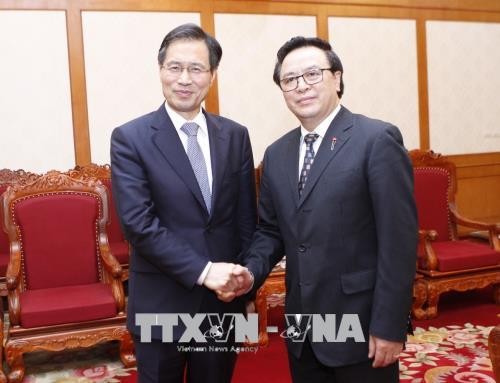 Tổng thư ký Hội nghị quốc tế các đảng chính trị châu Á thăm Việt Nam - ảnh 1