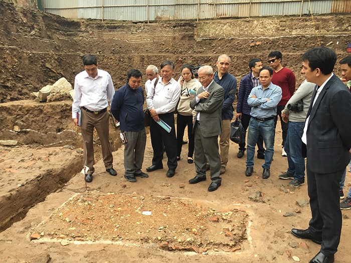 Phát hiện nhiều dấu tích quý tại Hoàng thành Thăng Long  - ảnh 1
