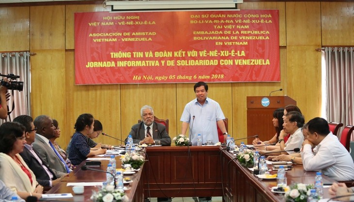 Tăng cường tình hữu nghị Việt Nam-Venezuela  - ảnh 1