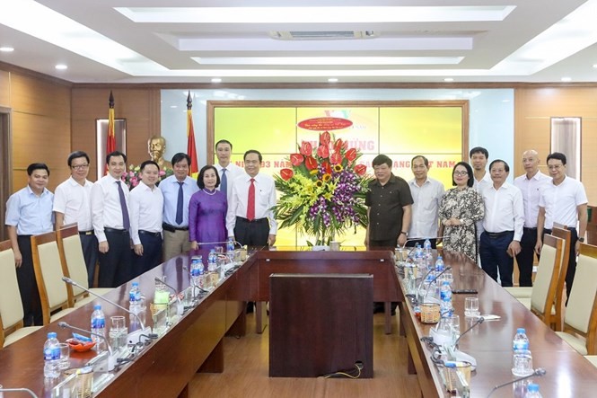 Ủy ban Trung ương MTTQ Việt Nam chúc mừng Đài TNVN nhân ngày 21/6 - ảnh 1