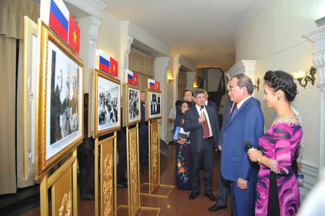 Họp mặt kỷ niệm 95 năm Chủ tịch Hồ Chí Minh lần đầu tiên đến Nga - ảnh 1