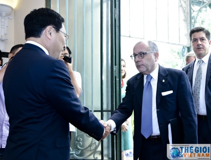 Hội đàm cấp Bộ trưởng Ngoại giao Việt Nam và Argentina - ảnh 1