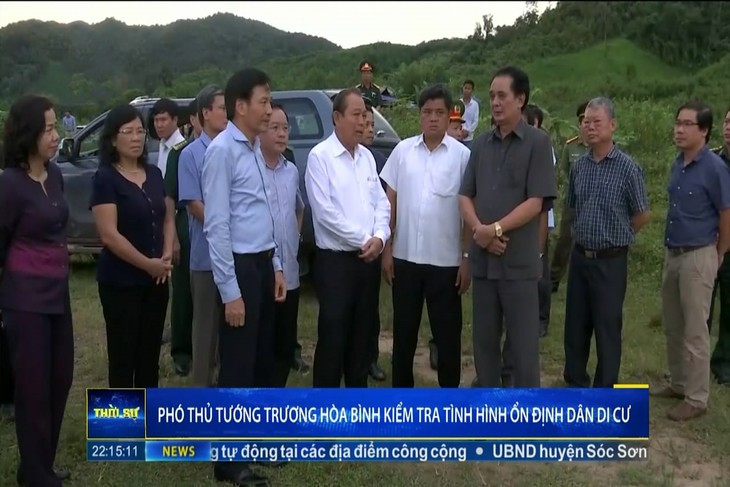Phó Thủ tướng Thường trực Chính phủ Trương Hòa Bình làm việc với huyện Mường Nhé - ảnh 1
