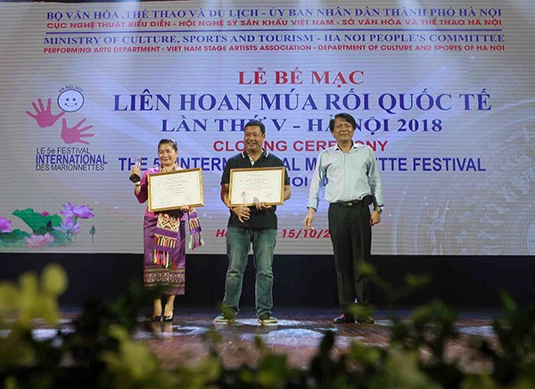 Nghệ sỹ Việt Nam giành nhiều giải thưởng ở Liên hoan múa rối quốc tế 2018 - ảnh 1