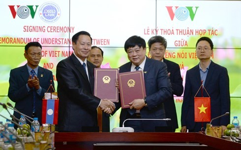 Đài TNVN và Đài Phát thanh quốc gia Lào ký thỏa thuận hợp tác - ảnh 2