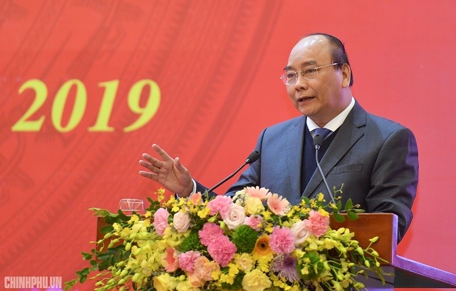  Thủ tướng Nguyễn Xuân Phúc chủ trì Hội nghị toàn quốc tổng kết công tác dân vận năm 2018 - ảnh 1