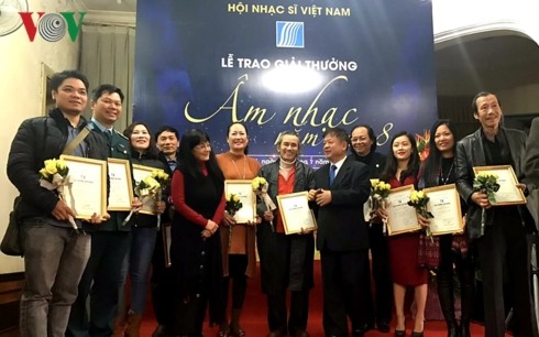 Trao Giải thưởng Âm nhạc Hội Nhạc sĩ Việt Nam năm 2018 - ảnh 1