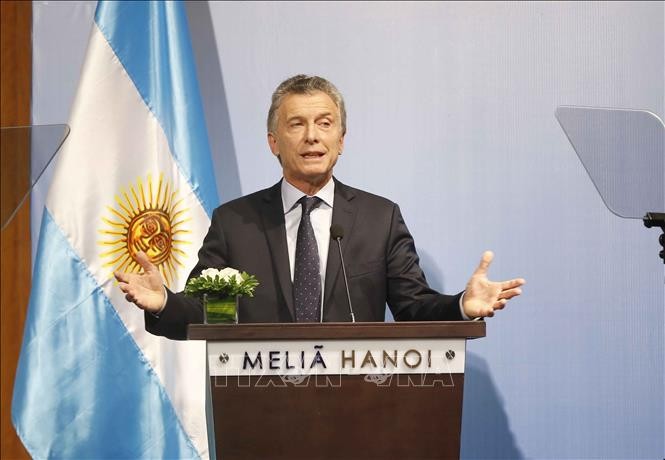 Tổng thống Cộng hòa Argentina kết thúc chuyến thăm cấp Nhà nước tới Việt Nam - ảnh 1
